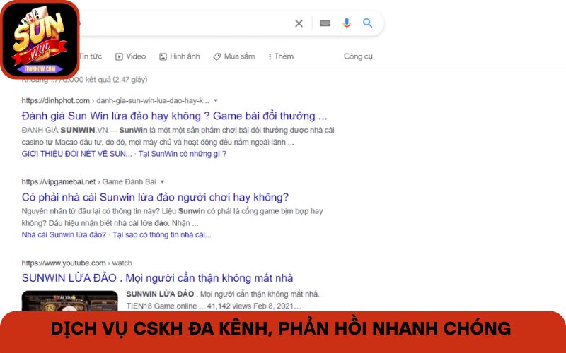 Dịch vụ CSKH đa kênh, phản hồi nhanh chóng